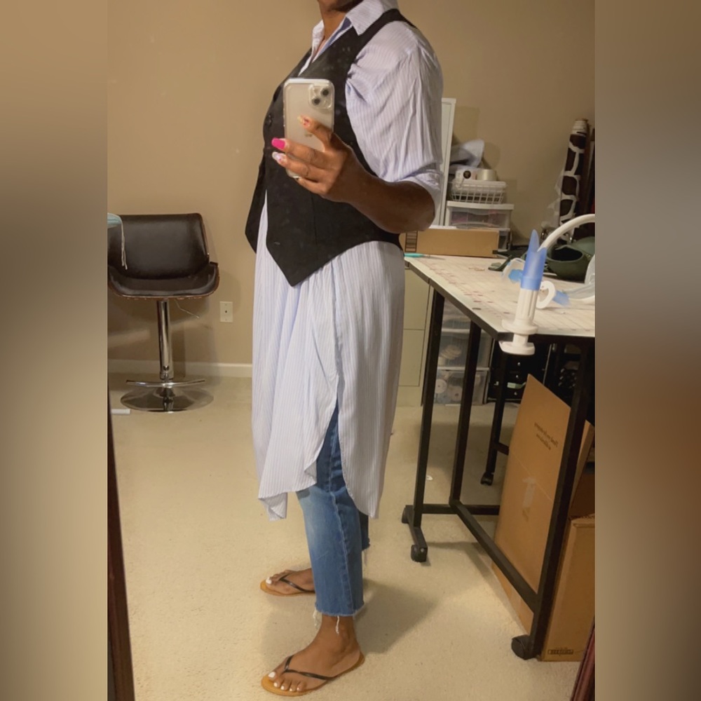 H and M over sized shirt blouse